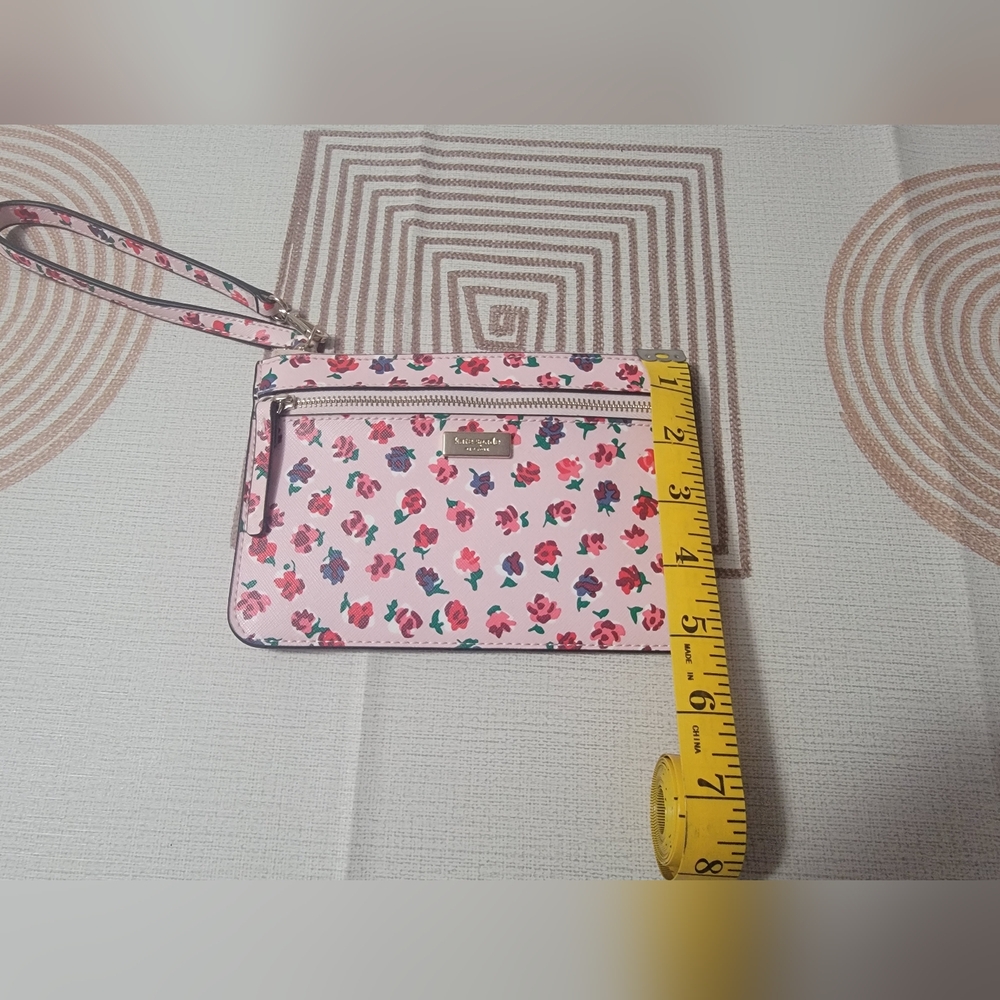 Kate Spade Pink Floral Clutch - Picture 6 of 7
